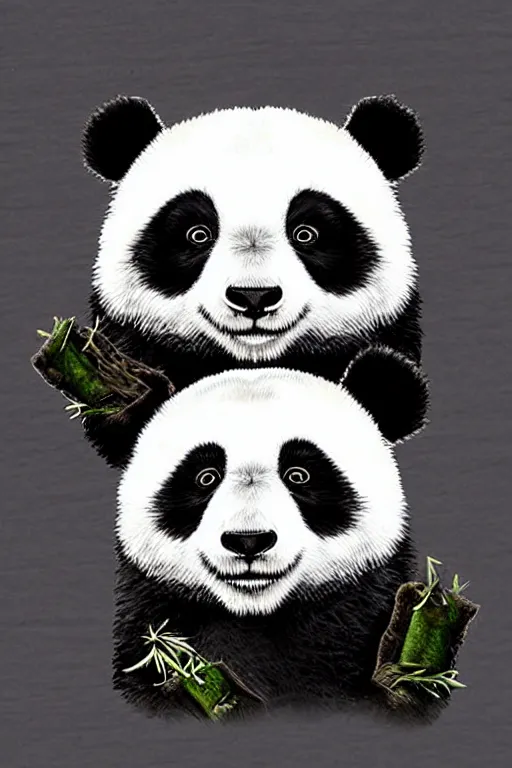 Prompt: gangster panda