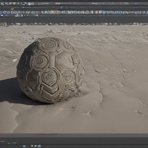 Prompt: hyperborea, perfectly symmetric, octane render in maya and houdini, vray, ultra high detail ultra realism