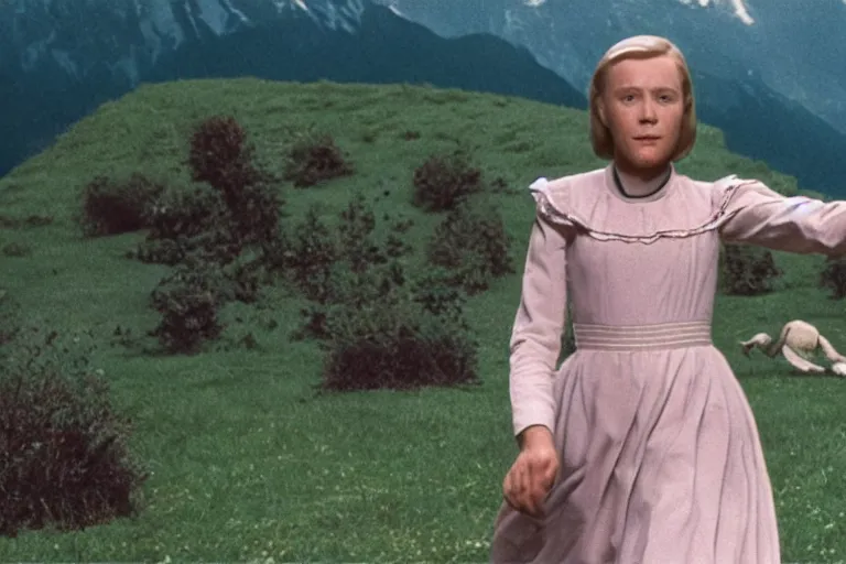 Prompt: still image from the sound of music by david cronenberg, body horror, ultra detailed, finely detailed