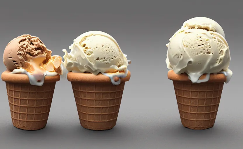Image similar to delicious ice cream, highly detailed, 8 k