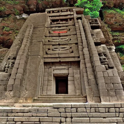 Image similar to an ancient underground temple from centuries ago by masashi kishimoto