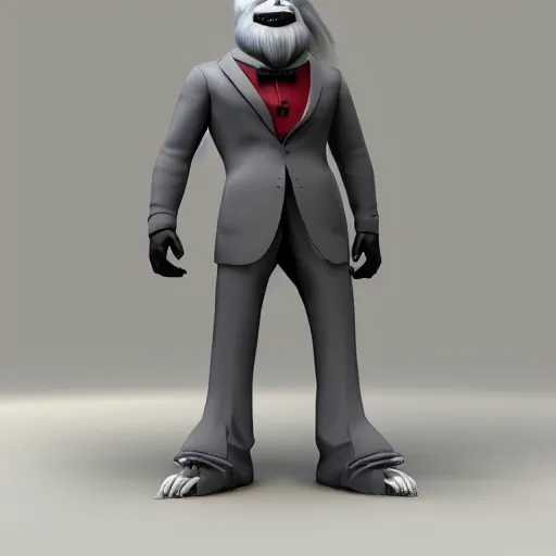 Image similar to a yeti dressed in formal suit attending a meeting in Tokyo, digital art, octane render, unreal engine 5, trending on artstation, highly detailed, 8k UHD, artgerm