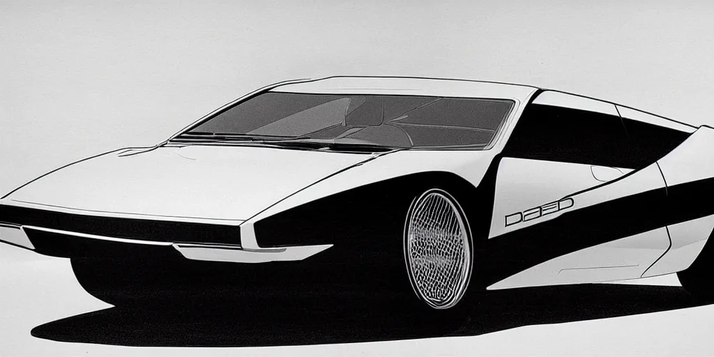 Image similar to jdm car design by syd mead
