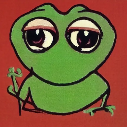 Image similar to pepe the frog