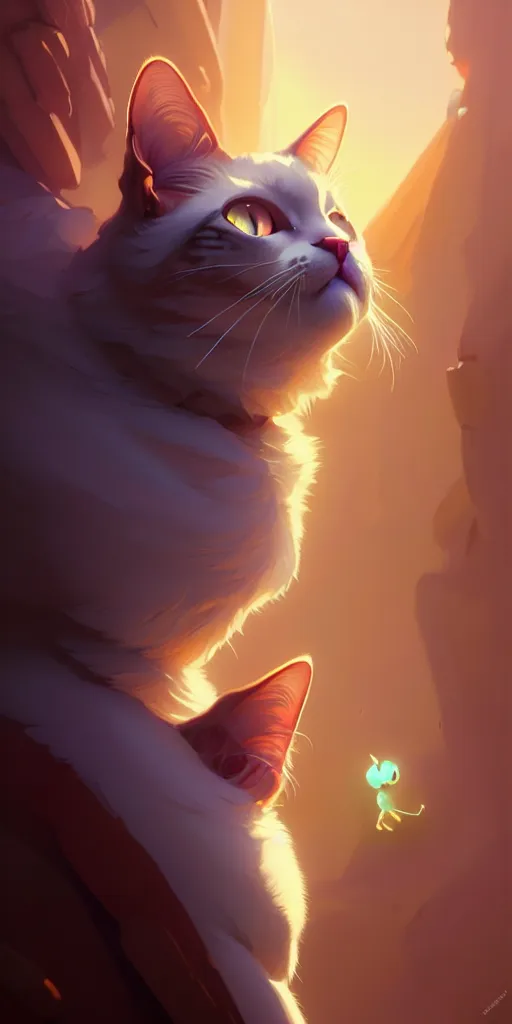 Prompt: portrait of humanoid cat, beautiful body, highly detailed vfx portrait, unreal engine, greg rutkowski, loish, rhads, beeple, makoto shinkai and lois van baarle, ilya kuvshinov, rossdraws, tom bagshaw, alphonse mucha, global illumination, detailed and intricate environment