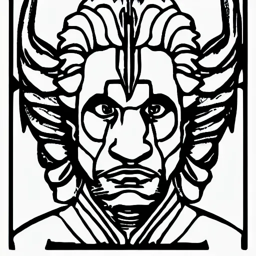 Image similar to apollo face close up coloring pages