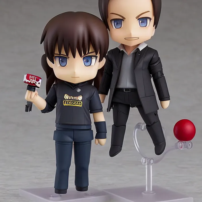 Prompt: elon musk, an anime nendoroid of elon musk, figurine, detailed product photo