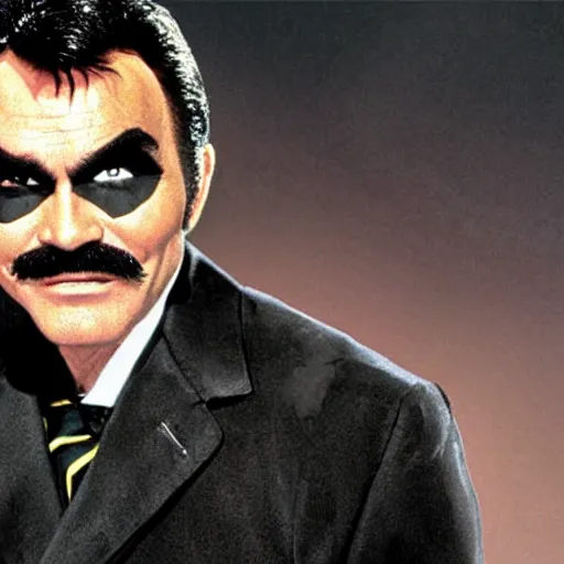 Prompt: Burt Reynolds as Batman