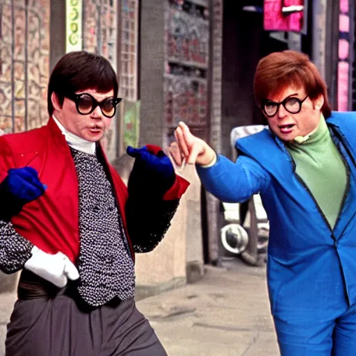 Image similar to Austin powers in china street