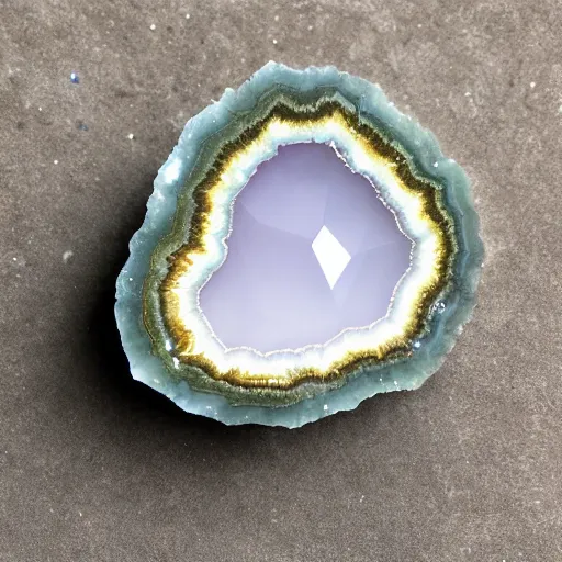 Prompt: amethys quartz geode