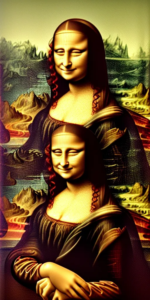 Prompt: mona lisa