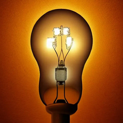 Image similar to life in a light bulb