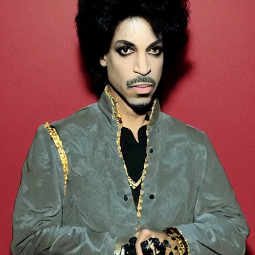 Image similar to photo of prince the artist