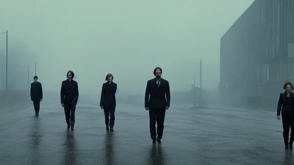 Prompt: the 🍤 blinders, film still from the movie directed by denis villeneuve with art direction by zdzis