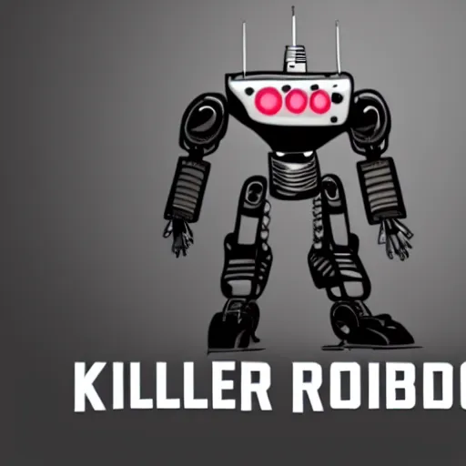 Image similar to Killer robot