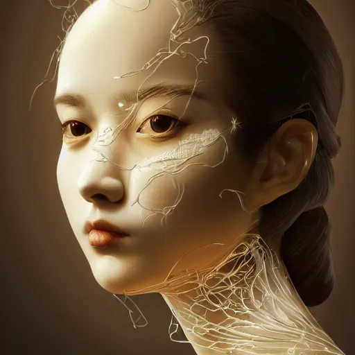 Prompt: the portrait of an absurdly beautiful, graceful, elegant, sophisticated, young sensual idol made of garlic bulbs, an ultrafine hyperrealistic illustration by kim jung gi, irakli nadar, detailed symmetrical face, intricate linework, bright colors, octopath traveler, final fantasy, unreal engine highly rendered, global illumination, radiant light, intricate environment