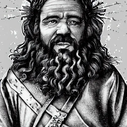 Image similar to dwarf jesus christ