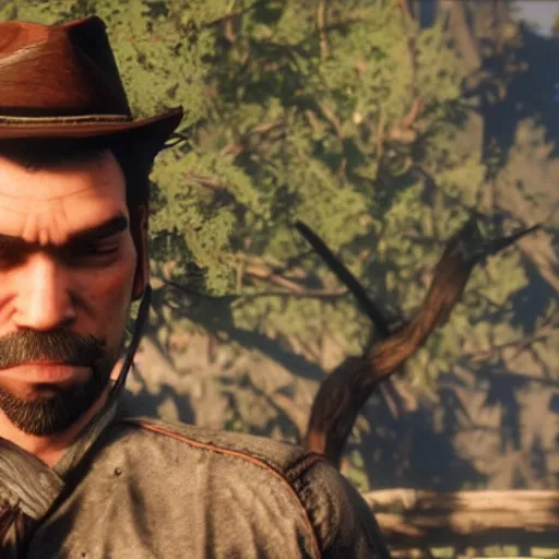 Image similar to jacksepticeye in red dead redemption 2