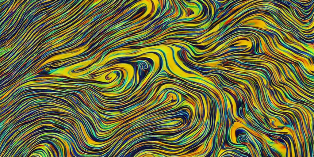 Image similar to an abstract 3d fluid simulation made of billowing, wrinkly fabric, cloth, swirling violently