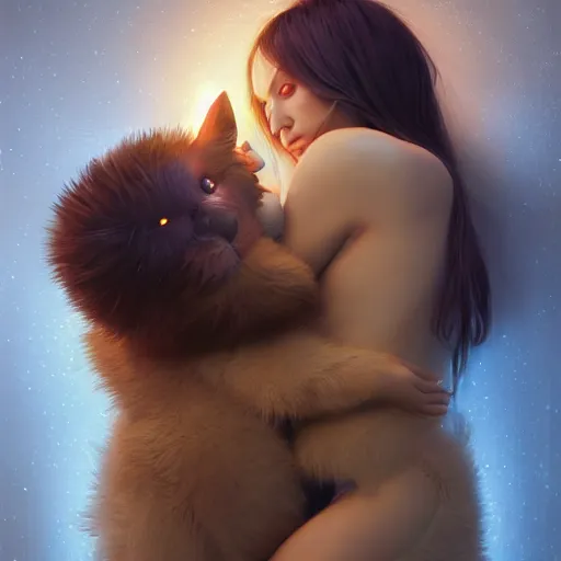 Prompt: The snuggliest snuggles in the world, huggy wuggy from poppy playtime video game, fullbody, ultra high detailed, glowing lights, oil painting, Greg Rutkowski, Charlie Bowater, Beeple, unreal 5, DAZ, hyperrealistic, octane render, RPG portrait, dynamic lighting, fantasy art, beautiful face