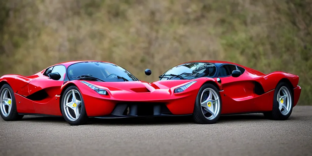 Prompt: “1970s Ferrari LaFerrari”