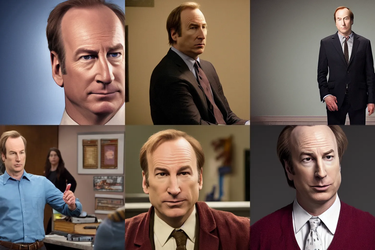 Prompt: Bob Odenkirk as Kirk