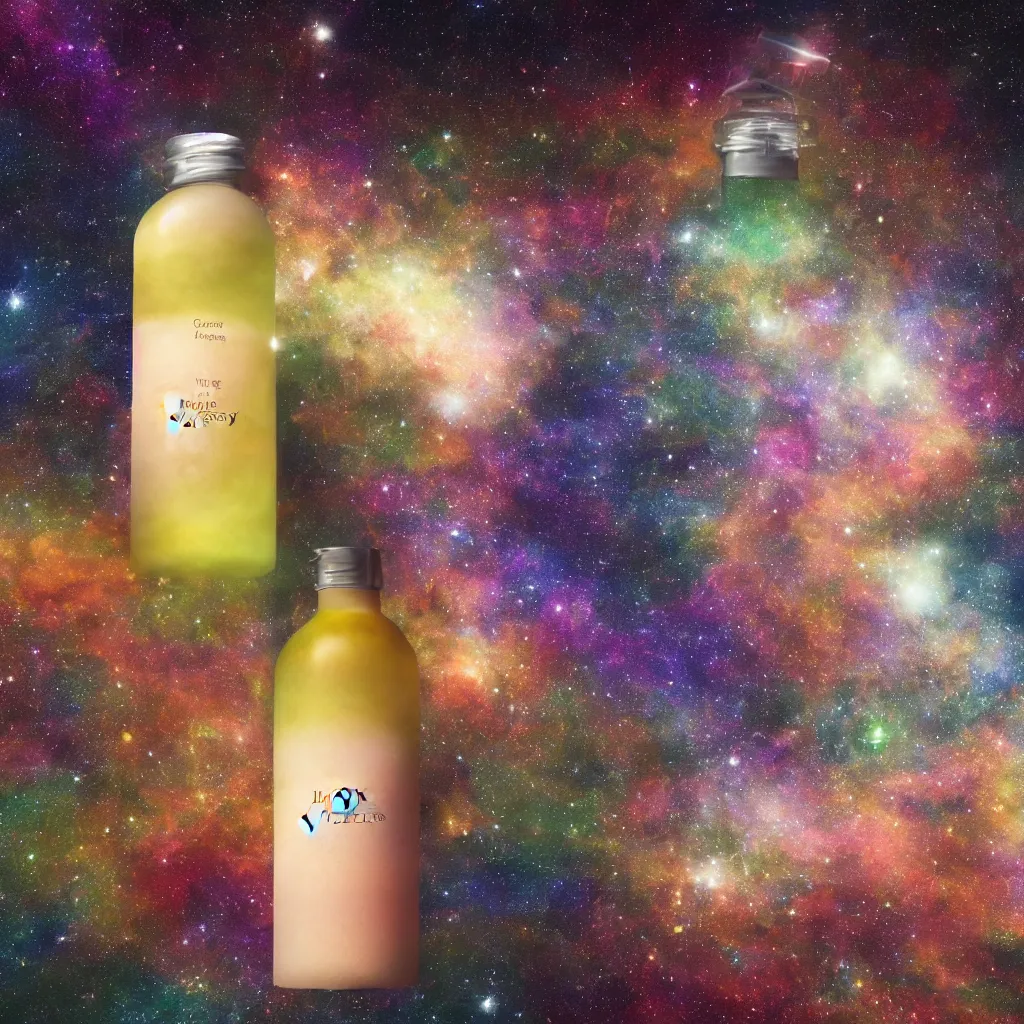 Image similar to the universe contained within a bottle