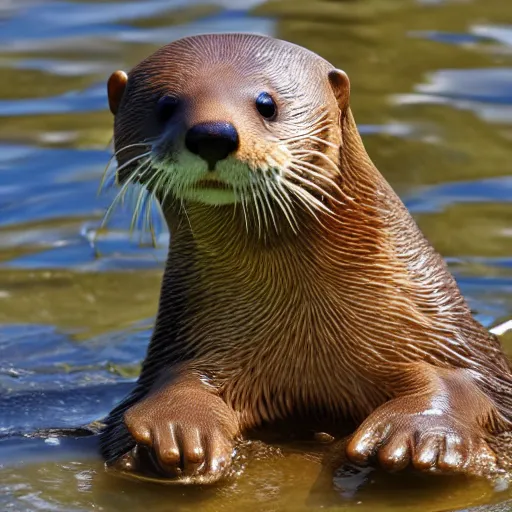 Image similar to humanoid otter