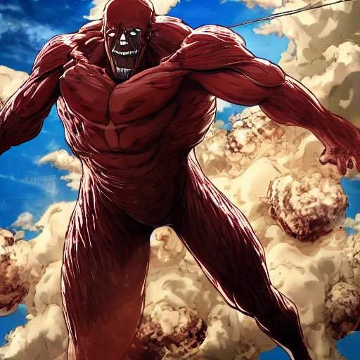 joe biden, as the colossal titan, kicking a florida | Stable Diffusion ...