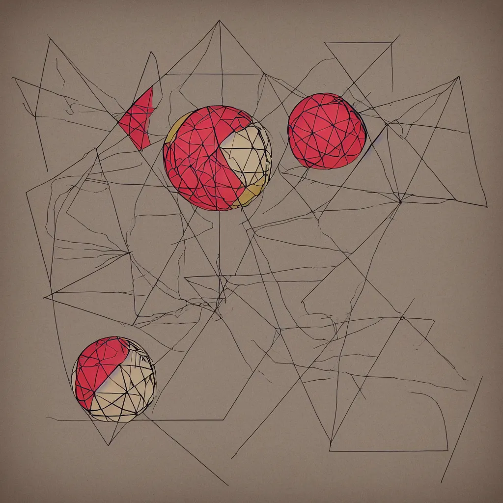 Image similar to geometry ball by adam szentpetery