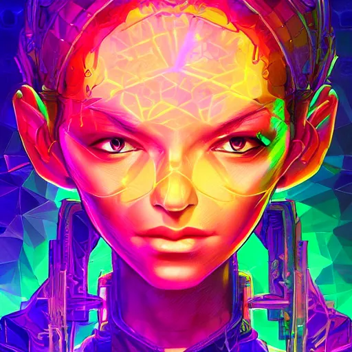 Image similar to skill magic geek inside matrix deepdream radiating a glowing aura stuff loot legends stylized digital illustration video game icon artstation lois van baarle, ilya kuvshinov, rossdraws,