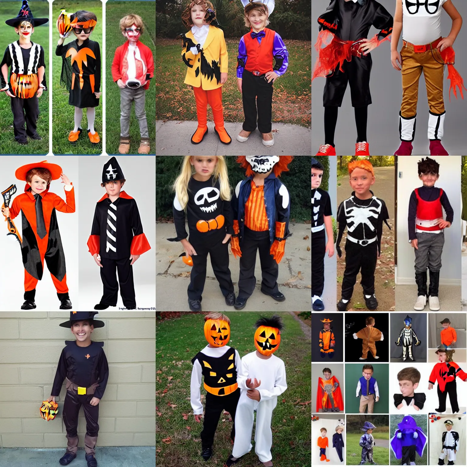 Prompt: halloween costumes for boys
