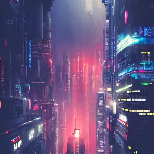 Image similar to shot of the man standing on the roof, looks at impressive cyberpunk city at night during great storm, nightscape, futuristic architecture, realistic photo, neons, blade runner, akira style, cinematic lighting, cinematic angles