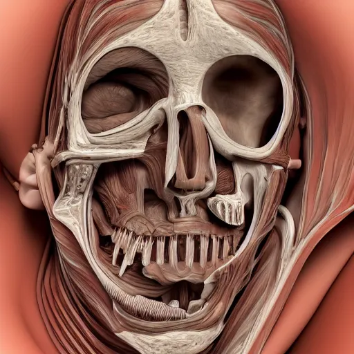 Prompt: cross section of a human. photography. 4 k. realistic. anatomy.