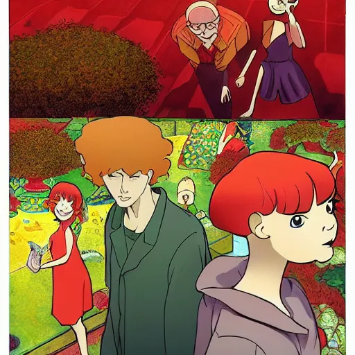 Prompt: paprika by satoshi kon