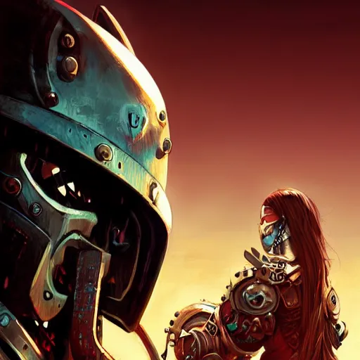 Image similar to cyberpunk viking helmet mask warrior goddess robot ninja fantasy, art gta 5 cover, official fanart behance hd artstation by jesper ejsing, by rhads, makoto shinkai and lois van baarle, ilya kuvshinov, ossdraws