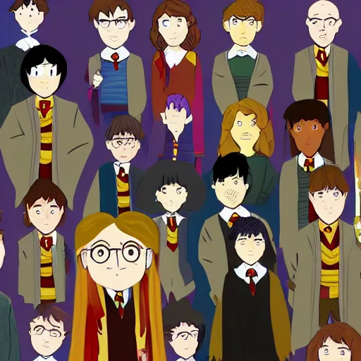 Image similar to animated harry potter