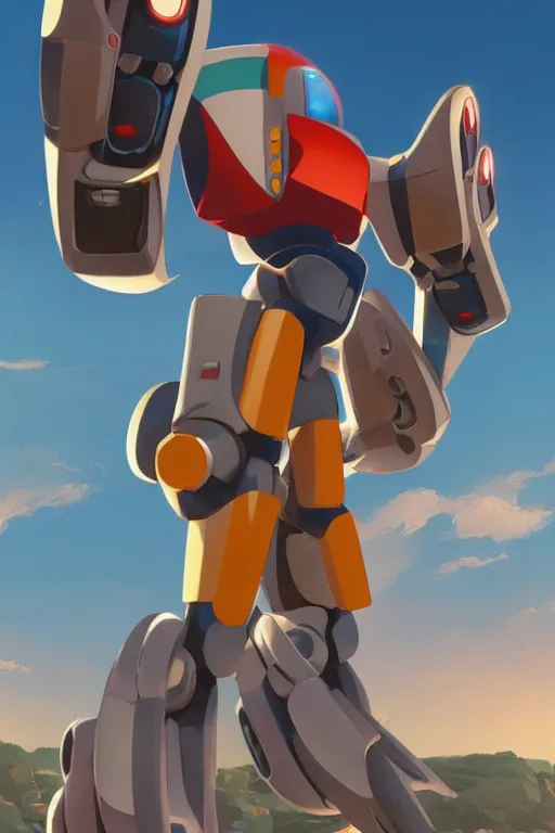 Image similar to metabots medabots medarotto medarot robot minimalist comics, behance hd by jesper ejsing, by rhads, makoto shinkai and lois van baarle, ilya kuvshinov, rossdraws global illumination ray tracing hdr radiating a glowing aura