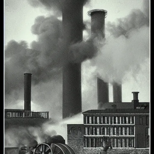 Image similar to industrial revolution smoke