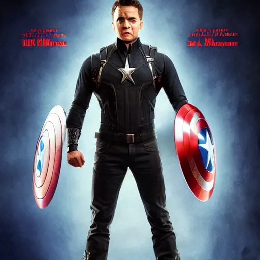 Image similar to marvel's robbie baldwin, live action, movie poster,