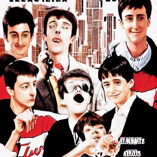 Image similar to ferris bueller movie poster