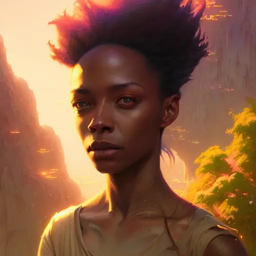 Prompt: highly detailed portrait of ja'marr chase, unreal engine, fantasy art by greg rutkowski, loish, rhads, ferdinand knab, makoto shinkai and lois van baarle, ilya kuvshinov, rossdraws, tom bagshaw, global illumination, radiant light, detailed and intricate environment h 6 0 4