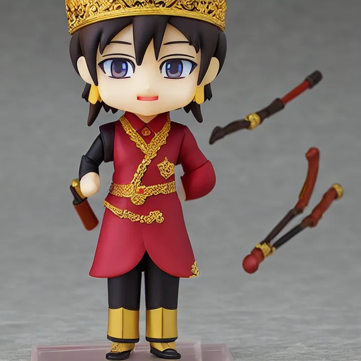 Prompt: Min Aung Hlaing from Myanmar, An anime Nendoroid of dictator Min Aung Hlaing from Myanmar , figurine, detailed product photo