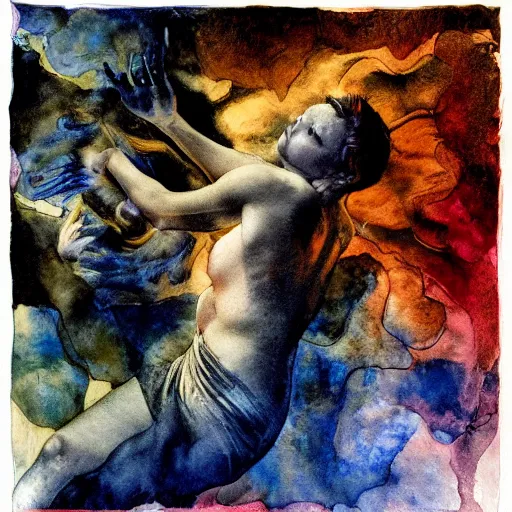 Image similar to the energy of dreams, 8 k resolution, beautiful, dark ambient, neoplasticism art, marvel comics dslr hdr, art by artemisia gentileschi, water color