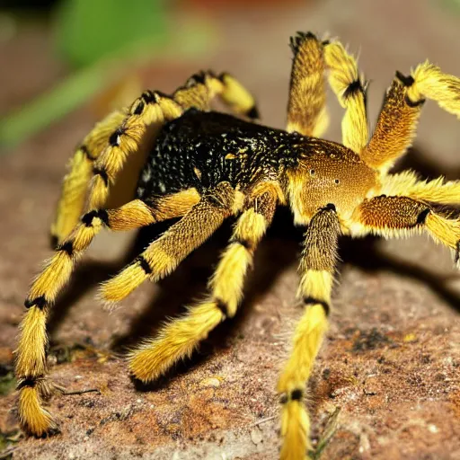 Prompt: Wikihow images on how to become a tarantula