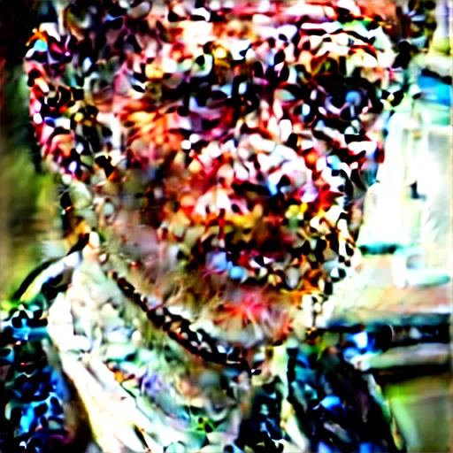 Image similar to willem defoe pretending to be a scientist