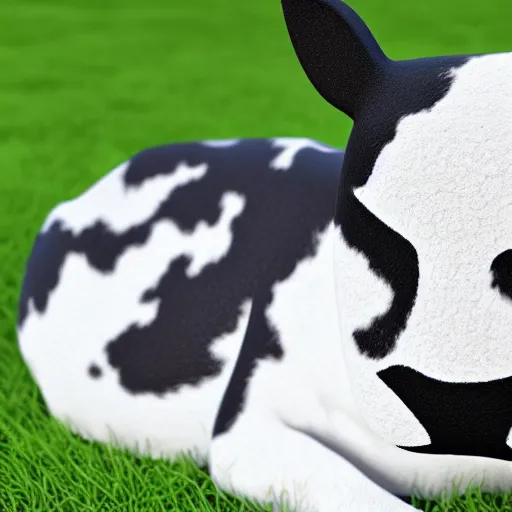 Prompt: cross between a cat and a cow , natural, photorealistic ,photo