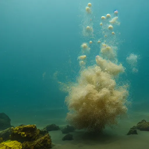 Image similar to underwater explosion, XF IQ4, f/1.4, ISO 200, 1/160s, 8K, RAW, unedited, symmetrical balance, in-frame, sharpened