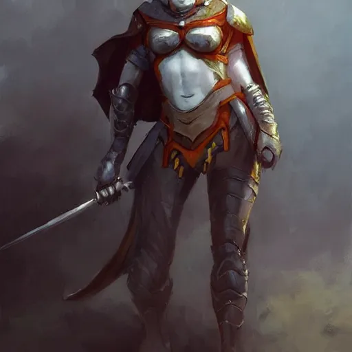 Image similar to gordon freeman as an attractive young smiling woman dressed as a knight, hd shot, digital portrait, beautiful, fantasy art, artstation, comic style, by artgerm, guy denning, jakub rozalski, magali villeneuve and charlie bowater