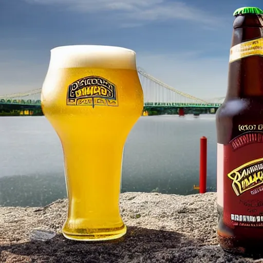 Prompt: ramsdorfer kolsch beer, advertisement photo